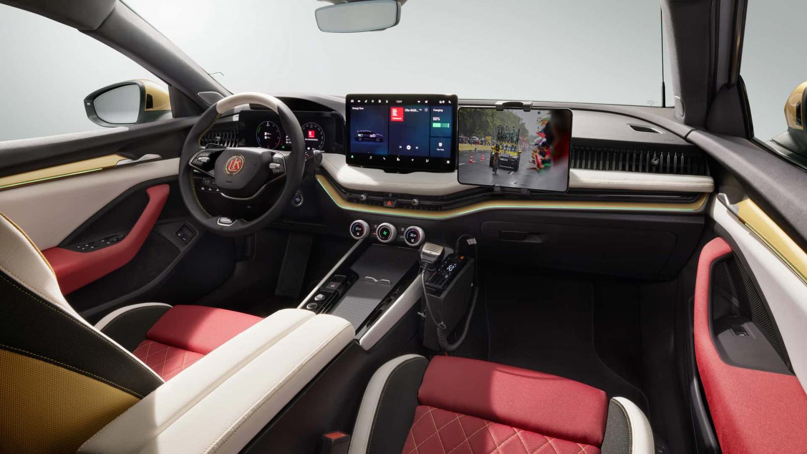 Το Skoda L&K 130 είναι ένα Superb για αγώνες ποδηλασίας